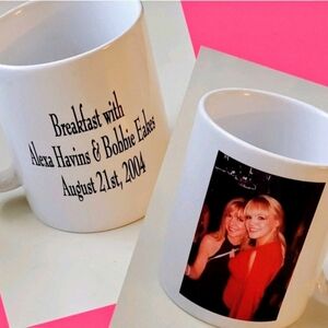 ALL MY CHILDREN Mug from  Alexa Havins/ Babe & Bobbie Eakes/Krystal Fan Event